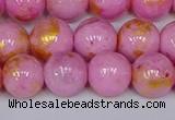 CMJ917 15.5 inches 8mm round Mashan jade beads wholesale