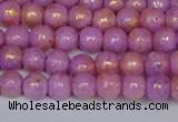 CMJ920 15.5 inches 4mm round Mashan jade beads wholesale