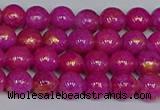 CMJ925 15.5 inches 4mm round Mashan jade beads wholesale