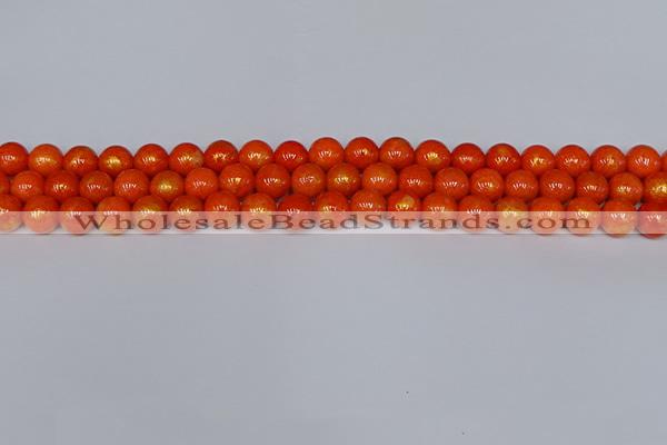 CMJ931 15.5 inches 6mm round Mashan jade beads wholesale