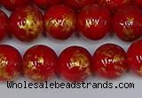 CMJ937 15.5 inches 8mm round Mashan jade beads wholesale