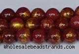 CMJ945 15.5 inches 4mm round Mashan jade beads wholesale