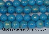 CMJ950 15.5 inches 4mm round Mashan jade beads wholesale