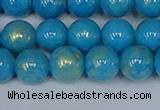 CMJ951 15.5 inches 6mm round Mashan jade beads wholesale