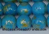 CMJ954 15.5 inches 12mm round Mashan jade beads wholesale