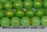 CMJ976 15.5 inches 6mm round Mashan jade beads wholesale