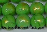 CMJ978 15.5 inches 10mm round Mashan jade beads wholesale