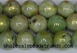 CMJ982 15.5 inches 8mm round Mashan jade beads wholesale