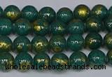 CMJ990 15.5 inches 4mm round Mashan jade beads wholesale