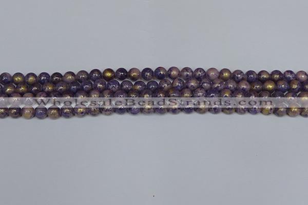 CMJ995 15.5 inches 4mm round Mashan jade beads wholesale