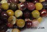 CMK17 15.5 inches 10mm faceted round mookaite beads wholesale