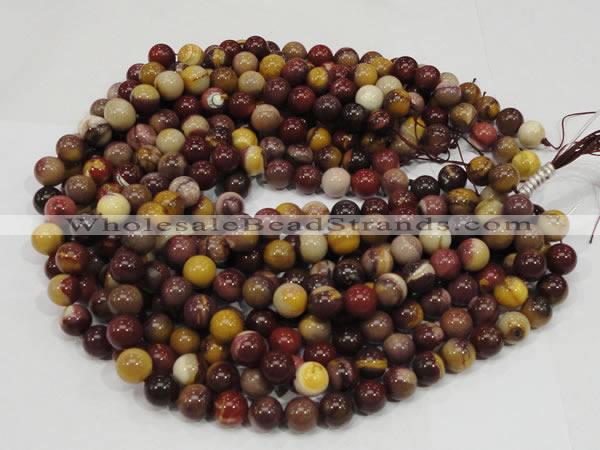 CMK60 15.5 inches 12mm round mookaite gemstone beads wholesale