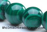 CMN03 A grade round 5mm natural malachite beads Wholesale