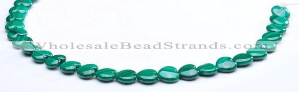 CMN116 15.5 inches 15*15mm heart natural malachite beads