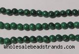 CMN200 15.5 inches 2mm round natural malachite beads wholesale