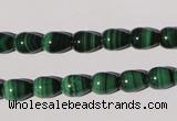 CMN218 15.5 inches 7*9mm teardrop natural malachite beads wholesale