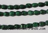 CMN229 15.5 inches 5*7mm faceted teardrop natural malachite beads