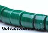 CMN23 3*4mm column shape A grade natural malachite beads