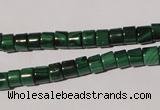 CMN235 15.5 inches 4*6mm heishi natural malachite beads wholesale