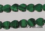 CMN262 15.5 inches 10*10mm heart natural malachite beads wholesale