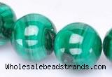 CMN29 AB grade 18mm round natural malachite beads Wholesale