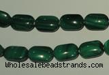 CMN303 15.5 inches 8*12mm rectangle natural malachite beads wholesale