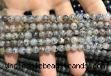 CMQ100 15.5 inches 4mm round moss quartz beads wholesale