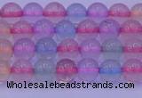 CMQ331 15.5 inches 6mm round colorful quartz beads wholesale