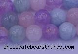 CMQ352 15.5 inches 8mm round mixed quartz beads wholesale