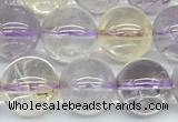 CMQ581 15 inches 10mm round mixed quartz beads