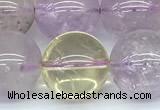 CMQ583 15 inches 14mm round mixed quartz beads