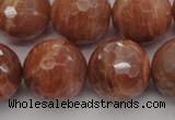 CMS1017 15.5 inches 16mm faceted round AA grade moonstone beads