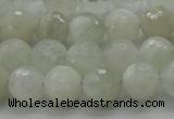 CMS1042 15.5 inches 8mm faceted round A grade white moonstone beads