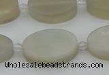 CMS1142 15.5 inches 15*22mm oval moonstone gemstone beads