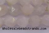 CMS1156 15.5 inches 12mm faceted nuggets white moonstone beads