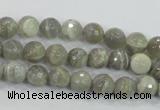 CMS123 15.5 inches 8mm faceted round moonstone gemstone beads