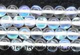 CMS1501 15.5 inches 6mm round synthetic moonstone beads wholesale