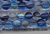 CMS1581 15.5 inches 6mm round synthetic moonstone beads wholesale