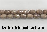 CMS1779 15.5 inches 15*20mm faceted drum AB-color moonstone beads