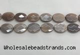 CMS1803 15.5 inches 18*25mm faceted oval AB-color moonstone beads