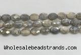 CMS1813 15.5 inches 12*16mm faceted oval AB-color moonstone beads