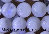 CMS1922 15.5 inches 8mm round white moonstone gemstone beads