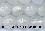 CMS2101 15 inches 8mm round AB-color moonstone beads