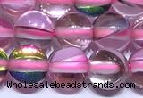 CMS2216 15 inches 6mm, 8mm, 10mm & 12mm round synthetic moonstone beads