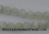 CMS452 15.5 inches 6mm faceted round white moonstone gemstone beads