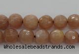 CMS941 15.5 inches 6mm faceted round A grade moonstone gemstone beads