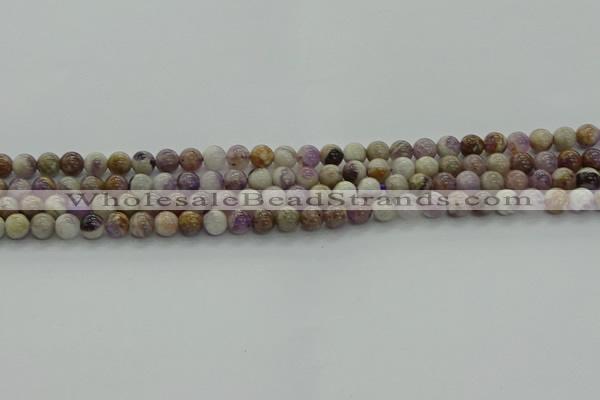 CNA1001 15.5 inches 6mm round dogtooth amethyst beads wholesale