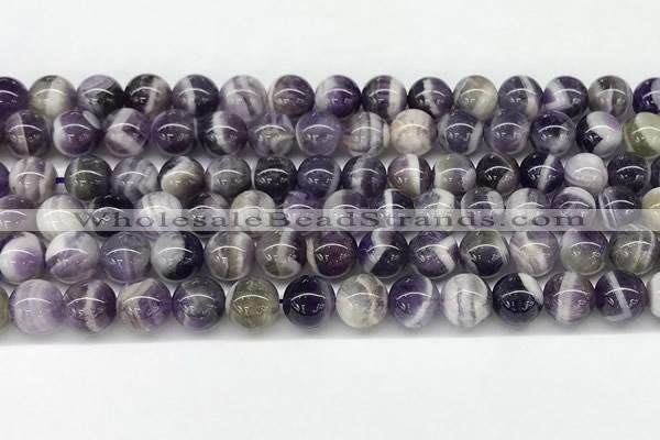 CNA1156 15.5 inches 8mm round natural dogtooth amethyst beads