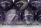 CNA1158 15.5 inches 12mm round natural dogtooth amethyst beads