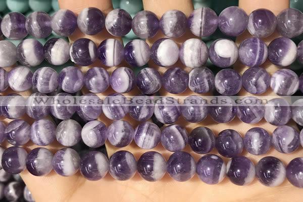 CNA1168 15.5 inches 8mm round dogtooth amethyst beads wholesale